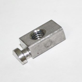 Sicherheitsrosette in poliertem Chrom-Nickel-Stahl – Ansicht 3